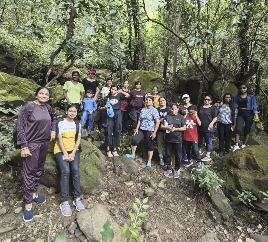 Nanemachi trek with Mannala members